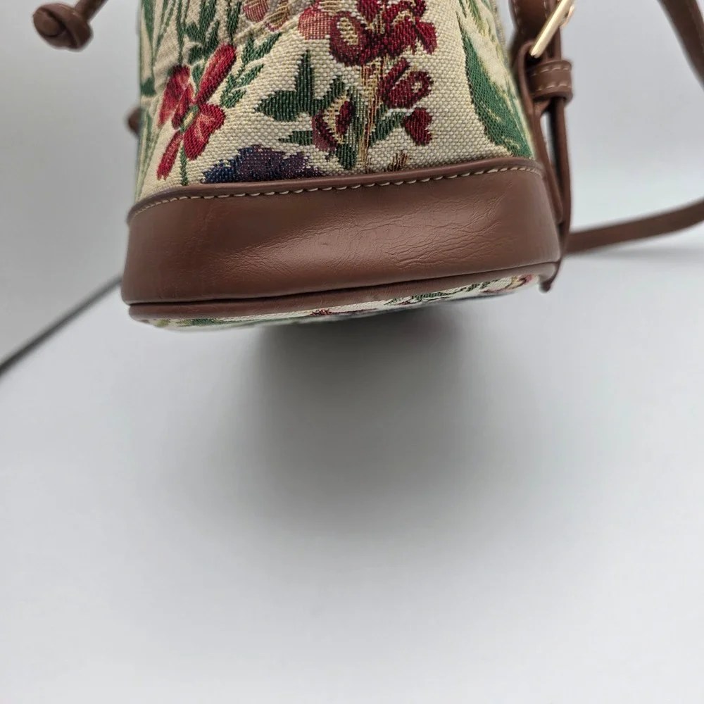 Tapestry Floral Backpack Witchy Moth Cottagecore Fairycore Grandmacore Botanical